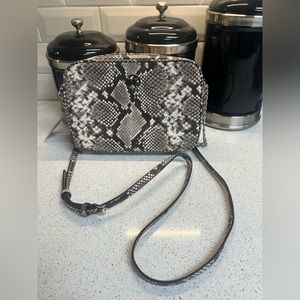 New with Tags Michael Kors Imitation Snake Skin Crossbody Bag